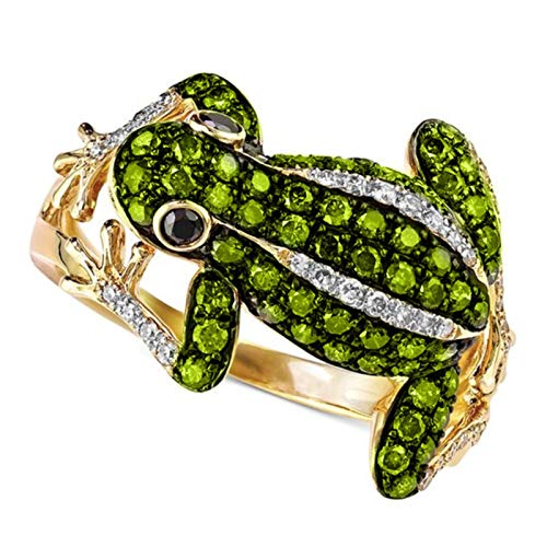 SALAN Niedlicher Tier Ring Springender Frosch Geformte Ausgefallene Ringe Geburtstagsgeschenk Für Kinder Raue Oberfläche Mit Parteiring SALAN Niedlicher Tier Ring Springender Frosch Geformte Ausgefallene Ringe Geburtstagsgeschenk Für Kinder Raue Oberfläche Mit Parteiring von SALAN
