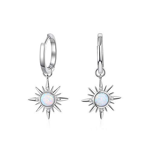 Sun Creolen Ohrringe 925 Sterling Silber Opal Ohrringe Mit Charme Klare Cz Hochzeit Ohrringe Für Frauen Fine Schmuck Sun Creolen Ohrringe 925 Sterling Silber Opal Ohrringe Mit Charme Klare Cz Hochzeit Ohrringe Für Frauen Fine Schmuck von SALAN