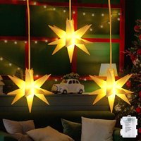 3D LED Weihnachtsstern Beleuchtet LED Explodierende Sterne 3D Leuchtstern Weihnachten Fenster Outdoor Weihnachtsdeko Warmweiß 3D LED Weihnachtsstern Beleuchtet LED Explodierende Sterne 3D Leuchtstern Weihnachten Fenster Outdoor Weihnachtsdeko Warmweiß von SALCAR