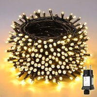 5m 50er LED Lichterkette Weihnachtsbaum, Christbaumbeleuchtung Außen Wasserdicht Lichterkette mit 8 Modi und Memory für Innen Garten Balkon 5m 50er LED Lichterkette Weihnachtsbaum, Christbaumbeleuchtung Außen Wasserdicht Lichterkette mit 8 Modi und Memory für Innen Garten Balkon von SALCAR