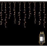 LED Eisregen Lichterkette Außen 2m, 80er LED Lichtervorhang Innen Weihnachten mit 8 Beleuchtungsmodi und Memory-Funktion, Wasserdicht von SALCAR