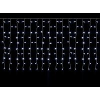 LED Lichterkette Eisregenvorhang Außen 8 Beleuchtungsmodi, Memory-Funktion,3m 150 LED Lichterkette Kaltweiß von SALCAR