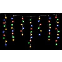 LED-Lichtervorhang LED Lichterkette Eisregen Lichtervorhang Weihnachtsdeko Aussen 8 Modi 5m, 200er LED Lichtervorhang, Timer und Memory-Funktion, Bunt LED-Lichtervorhang LED Lichterkette Eisregen Lichtervorhang Weihnachtsdeko Aussen 8 Modi 5m, 200er LED Lichtervorhang, Timer und Memory-Funktion, Bunt von SALCAR