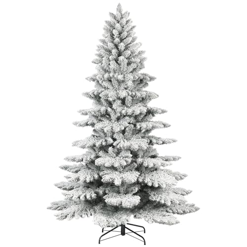 SALCAR Künstlicher Weihnachtsbaum Weihnachtsbaum 180cm mit Schnee 622 PVC Tannenbaum Alpenfichte Christbaum SALCAR Künstlicher Weihnachtsbaum Weihnachtsbaum 180cm mit Schnee 622 PVC Tannenbaum Alpenfichte Christbaum von SALCAR