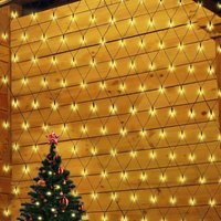 SALCAR LED Lichternetz Außen, Anti-Rost Buchsbaum Lichterkette Netz Outdoor, Lichtervorhang Innen Strom mit 9 Modi und Speicherfunktion, Warmweiß, SALCAR LED Lichternetz Außen, Anti-Rost Buchsbaum Lichterkette Netz Outdoor, Lichtervorhang Innen Strom mit 9 Modi und Speicherfunktion, Warmweiß, von SALCAR