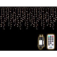 SALCAR LED Lichtervorhang Außen, Eisregen Lichterkette Outdoor mit Fernbedienung und Timer, Weihnachtsbeleuchtung Innen Fenster 8 Modi Warmweiß, 10m SALCAR LED Lichtervorhang Außen, Eisregen Lichterkette Outdoor mit Fernbedienung und Timer, Weihnachtsbeleuchtung Innen Fenster 8 Modi Warmweiß, 10m von SALCAR