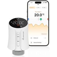 SALCAR Smartes Heizkörperthermostat Smart WiFi Thermostat Heizung Kompatibel mit Amazon Alexa & Google Home Programmierbar Heizungsthermostat Tuya SALCAR Smartes Heizkörperthermostat Smart WiFi Thermostat Heizung Kompatibel mit Amazon Alexa & Google Home Programmierbar Heizungsthermostat Tuya von SALCAR
