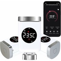 Salcar - Smart Home Heizkörperthermostat TRV801W 3er Set WiFi Thermostat kompatibel mit Amazon Alexa & Google Assistant Programmierbar Tuya von SALCAR