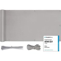 Sekey Balkon Sichtschutz Balkonabdeckung Balkonverkleidung blickdichte Wind- und UV-Schutz, 100% Privatsphäre, mit Ösen, Nylon Kabelbinder und Sekey Balkon Sichtschutz Balkonabdeckung Balkonverkleidung blickdichte Wind- und UV-Schutz, 100% Privatsphäre, mit Ösen, Nylon Kabelbinder und von SALCAR