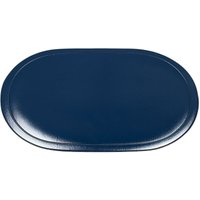 Tischset oval Kunststoff 45,5x29cm kobaltblau von SALEEN