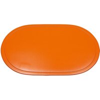 Saleen - Tischset oval Kunststoff 45,5x29cm orange von SALEEN