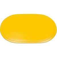 Saleen - Tischset oval Kunststoff 45,5x29cm sonnengelb von SALEEN