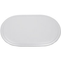 Saleen - Tischset oval Kunststoff 45,5x29cm weiß von SALEEN