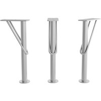 2er Set Füße deva 230mm Chrom - Chrom von SALGAR