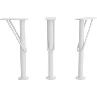 2er Set Füße deva 230mm Weiß - Weiß von SALGAR
