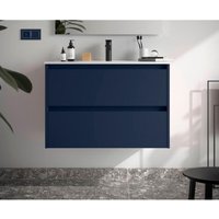 Noja Unterschrank 900 2 Schubladen + Waschbecken Bue Satin - Salgar Noja Unterschrank 900 2 Schubladen + Waschbecken Bue Satin - Salgar von SALGAR
