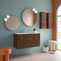 Salgar Badezimmermöbel BIBA 1000 2 Metallschubladen mit Soft-Close MAYA-NUSSBAUM 989 x 540 x 450 mm Salgar Badezimmermöbel BIBA 1000 2 Metallschubladen mit Soft-Close MAYA-NUSSBAUM 989 x 540 x 450 mm von SALGAR