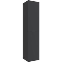 Salgar Hochschrank wandhängend ALLIANCE 2 Türen links/rechts mit Drucköffner ANTHRAZITGRAU MATT 350 x 1600 x 349 mm von SALGAR