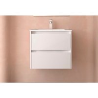Salgar - Noja Unterschrank 700 2 Schubladen + Waschbecken White Gloss Salgar - Noja Unterschrank 700 2 Schubladen + Waschbecken White Gloss von SALGAR