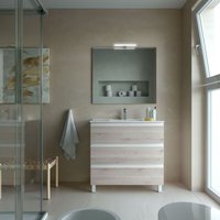 Salgar Schrank SPIRIT 900 3 Metallauszug NATURE 897 x 810 x 450 mm von SALGAR