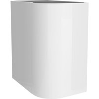 Salgar - Schrankelement wandhängend alliance 300 links / rechts 1 geschwungene Tür zum Öffnen mit Pushsystem WEIß glänzend 300 x 540 x 450 mm von SALGAR