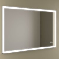 Salgar Spiegel MEMPHIS 1000 horizontal Mit LED-Beleuchtung mit Sensor (21+26-36 W - BILED ºK)) IP44 1000 x 800 mm von SALGAR