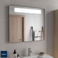 Salger Spiegel ALCOR 700 mit Led-Leuchte und Anti-Beschlag 700 x 700 mm von SALGAR