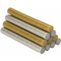 Klebestifte Dekoration und Hobby ø12x95mm glitter gold + silber 430206 Salki von SALKI