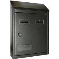 Fraschetti - city-briefkasten in anthrazit farbe IRON-731.A 21x7xH30 cm Fraschetti - city-briefkasten in anthrazit farbe IRON-731.A 21x7xH30 cm von SALONE SRL