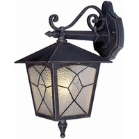 Wandleuchte für aussen laterne applique mod.classic in aluminium bronze antik von SALONE
