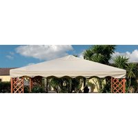 Ersatzteil top zeltdach holz maxima MT.3X3 polyester pvc 400 gr/qm beige von SALONE