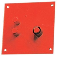 Salone - Biegeplatte aus lackiertem Stahl, Stiftform, 20 x 25 cm – Wohnzimmer von SALONE