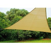 Salone - segeltuch dreieck schattierend ecru' gazebo sonnenschirm abdeckung MT.5x5x5 von SALONE