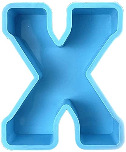 Große 3D-Alphabet-Epoxidharz-Silikonform, Großbuchstaben-Symbolform, DIY-Kristall-Wortzeichen, Epoxidgussformen für Kunst, DIY, Handwerk, Heimdekoration, Schmuckherstellungswerkzeug, Party-Dekoration von SALPPLEA