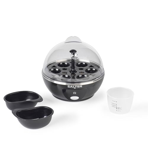 SALTER EK2783 Electric Multi Cooker-6 Egg Capacity Boiler, Plastic, 6 liters, Transparent von SALTER