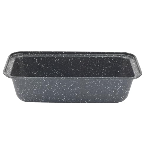 Salter BW07037EU7 27cm Megastone Laibpfanne - Antihaft Brotbackform, Kuchenform, PFOA-frei, einfach zu reinigen, Gut zum Backen von Brot oder Kuchen, ofenfest bis 220 Grad Celsius/Umluft Stufe 7 Salter BW07037EU7 27cm Megastone Laibpfanne - Antihaft Brotbackform, Kuchenform, PFOA-frei, einfach zu reinigen, Gut zum Backen von Brot oder Kuchen, ofenfest bis 220 Grad Celsius/Umluft Stufe 7 von SALTER