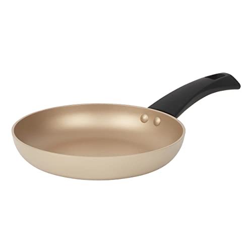 Salter BW11102EU7 Bratpfanne - Antihaftbeschichtung, Pfanne Induktion geeignet, Universalpfannen aus Aluminium, BPA/PFOA-Frei, leicht zu reinigen, 10 Jahre Garantie, Olympus Kollection, 20 cm, Gold von SALTER