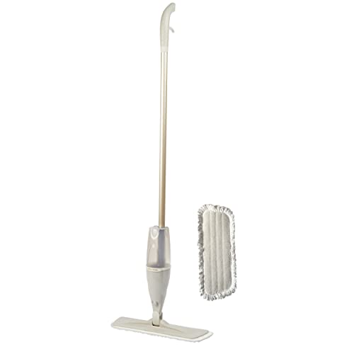 Salter COMBO-8219 Warm Harmony Spray Mop - mit extra Quaste Mikrofaser Staubpad Nachfüllkopf, für die meisten Hartböden, hebt Schmutz mit Leichtigkeit, nachfüllbare 600 ml Flasche, maschinenwaschbares von SALTER