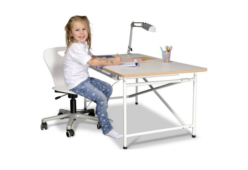 SALTO Kindermöbel Kinderschreibtisch KINTO-XL, Höhenverstellbar von 50cm zu 75cm SALTO Kindermöbel Kinderschreibtisch KINTO-XL, Höhenverstellbar von 50cm zu 75cm von SALTO Kindermöbel