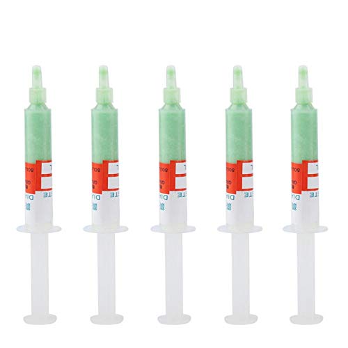 5 Stück/Set Diamantschleifpolierpaste Läppmasse Körnung W0.5-W40 320~10000 Schleifpolierpaste Läppmasse Körnung(W14（800) von SALUTUYA