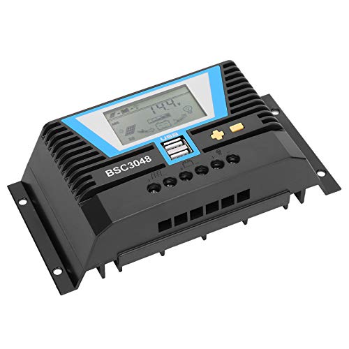 Intelligenter Solarladeregler Starker und langlebiger 12V / 24V / 36V / 48V BSC3048 Solarregler für verschiedene Batterien von SALUTUYA