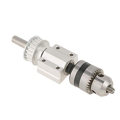Nicht angetriebene Spindel, 7000 U/min 1,5-10 mm Tischbohrmaschine Nicht angetriebene Spindel Mini-Bohrmaschine Spindelbaugruppe DIY Heavy Duty für Tischbohrmaschine DIY Bohrmaschine von SALUTUYA