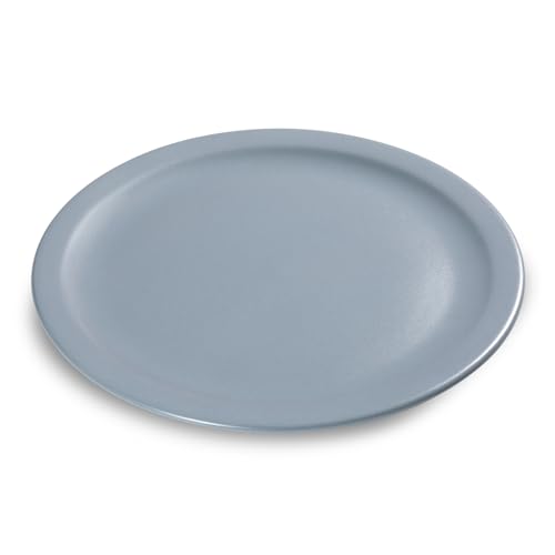 SALZKAMMERGUT KERAMIK Speiseteller, Ø 28 cm, Dunkelgrau, Geschirr handgemacht in Österreich von SALZKAMMERGUT KERAMIK
