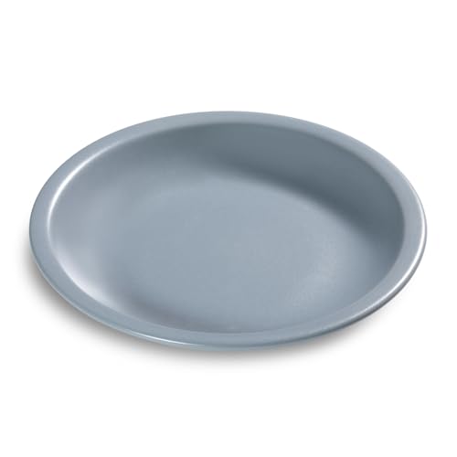 SALZKAMMERGUT KERAMIK Suppenteller, Ø 22 cm, Dunkelgrau, Geschirr handgemacht in Österreich von SALZKAMMERGUT KERAMIK