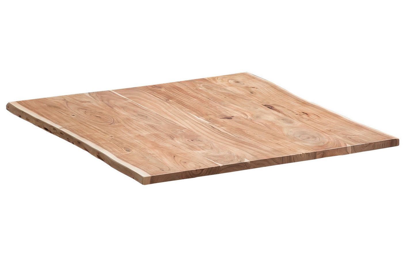 SAM® Tischplatte Nolan, echte Baumkante, natur- oder nussbaumfarben, Akazienholz massiv von SAM®