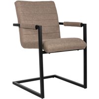 Esszimmerstuhl Freischwinger Taupe parzivo von SAM OUTILLAGE