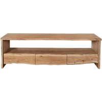 Sam Outillage - Lowboard TV-Board 160 x 45 x 50 cm Akazienholz massiv naturfarben dahlia von SAM OUTILLAGE