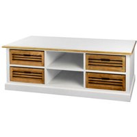 Sam Outillage - Lowboard weiß 150x43 cm Paulowniaholz TV-Board paris ii Sam Outillage - Lowboard weiß 150x43 cm Paulowniaholz TV-Board paris ii von SAM OUTILLAGE