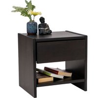 Sam Outillage - Nachttisch Holz Nachtkonsole Buche wenge 40 x 33 cm campino von SAM OUTILLAGE