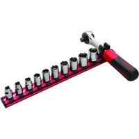 Sam Outillage - Satz von 11 Werkzeugen 3/8'' auf magnetischem Rack 74-J11R von SAM OUTILLAGE